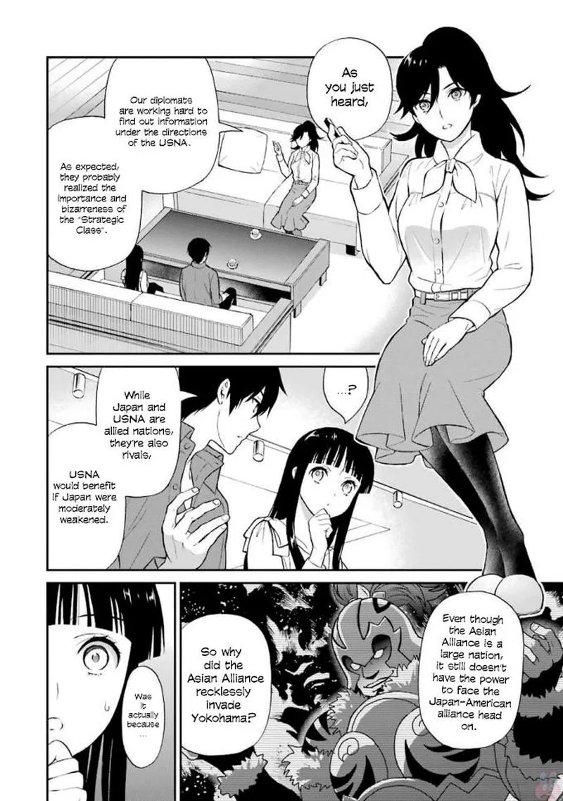 Mahouka Koukou no Rettousei - Raihousha Hen Chapter 18 page 8