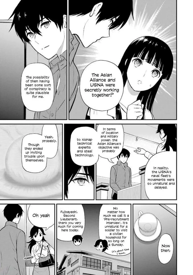 Mahouka Koukou no Rettousei - Raihousha Hen Chapter 18 page 9