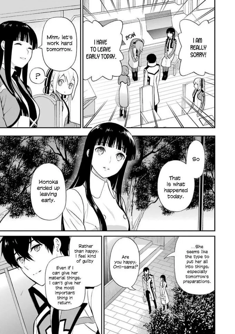 Mahouka Koukou no Rettousei - Raihousha Hen Chapter 18 page 13