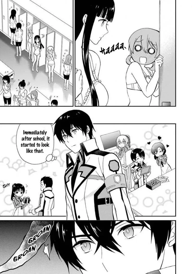Mahouka Koukou no Rettousei - Raihousha Hen Chapter 19 page 17