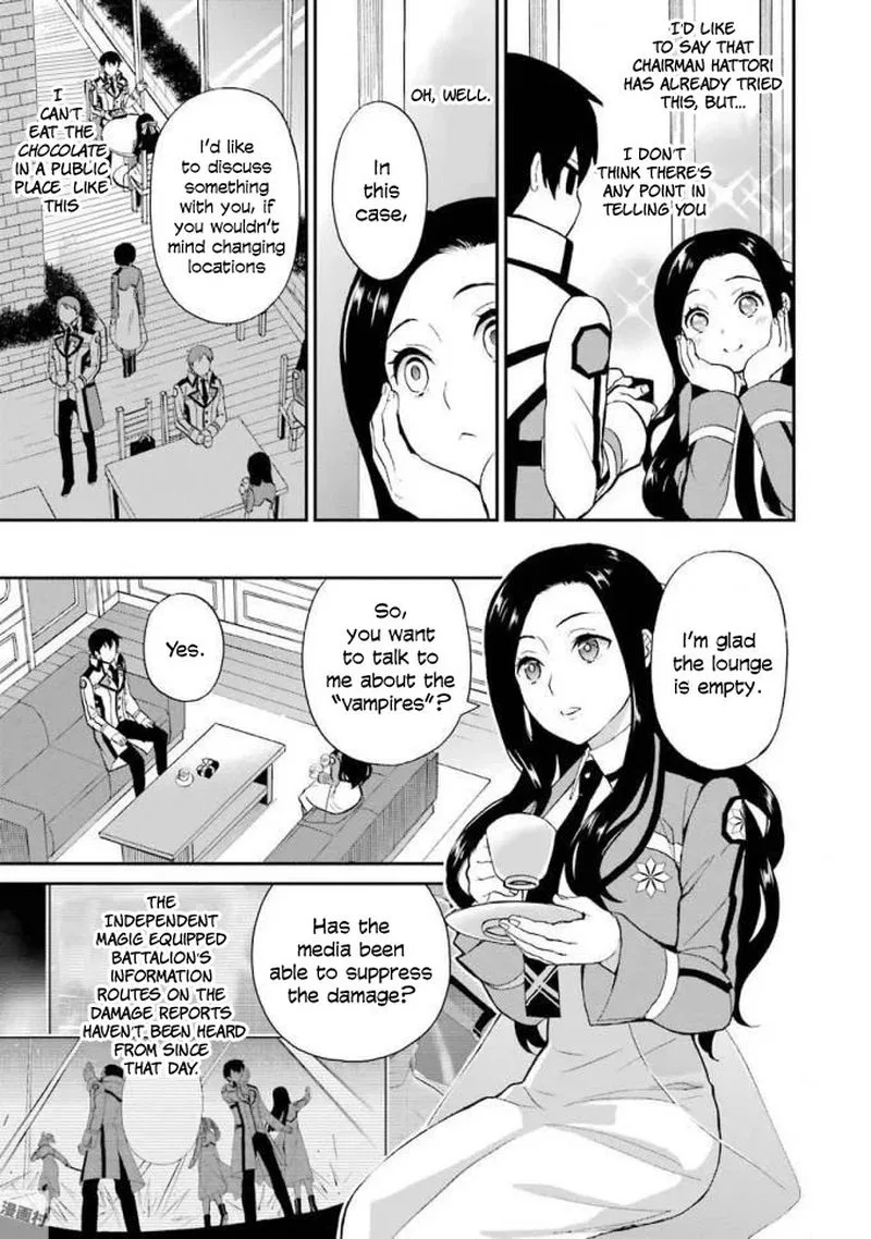 Mahouka Koukou no Rettousei - Raihousha Hen Chapter 19 page 23