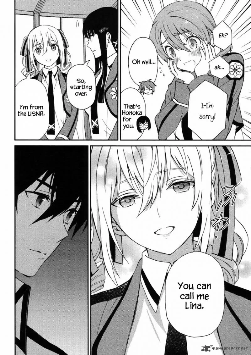 Mahouka Koukou no Rettousei - Raihousha Hen Chapter 2 page 13