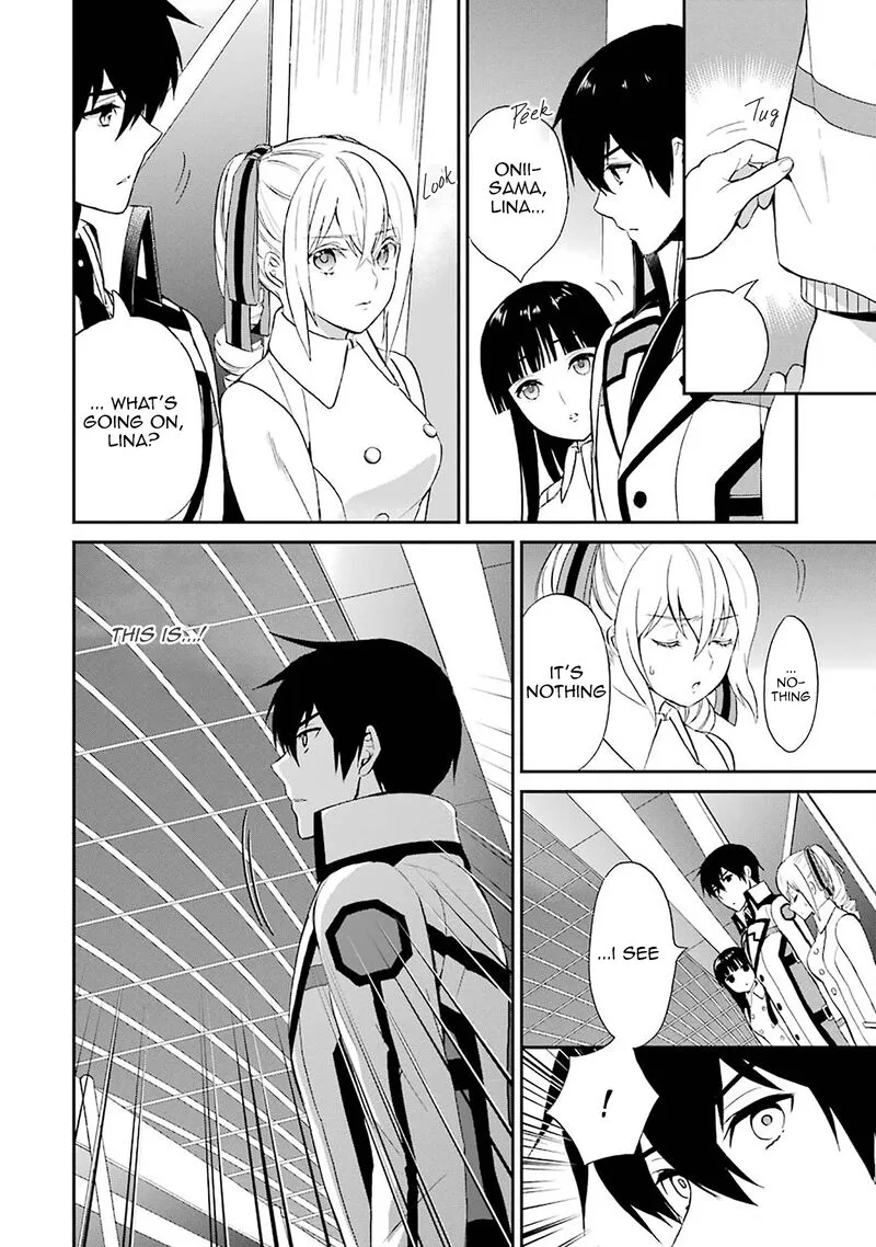 Mahouka Koukou no Rettousei - Raihousha Hen Chapter 20 page 12