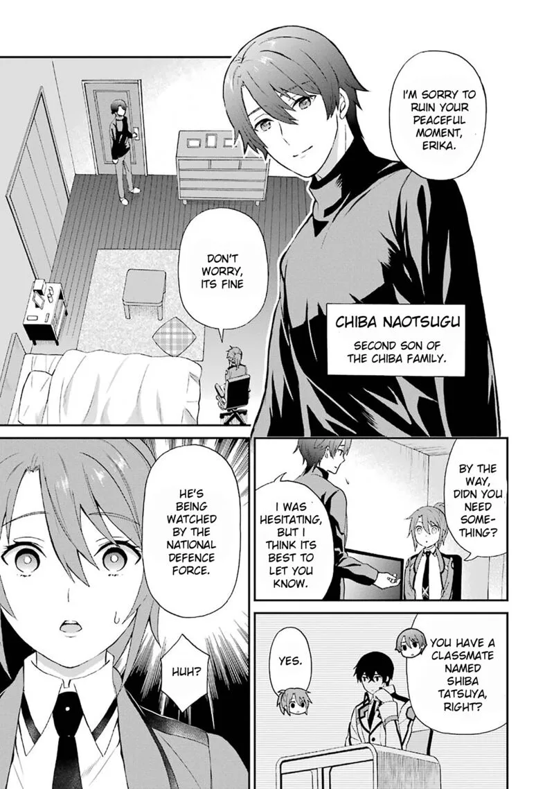Mahouka Koukou no Rettousei - Raihousha Hen Chapter 21 page 11