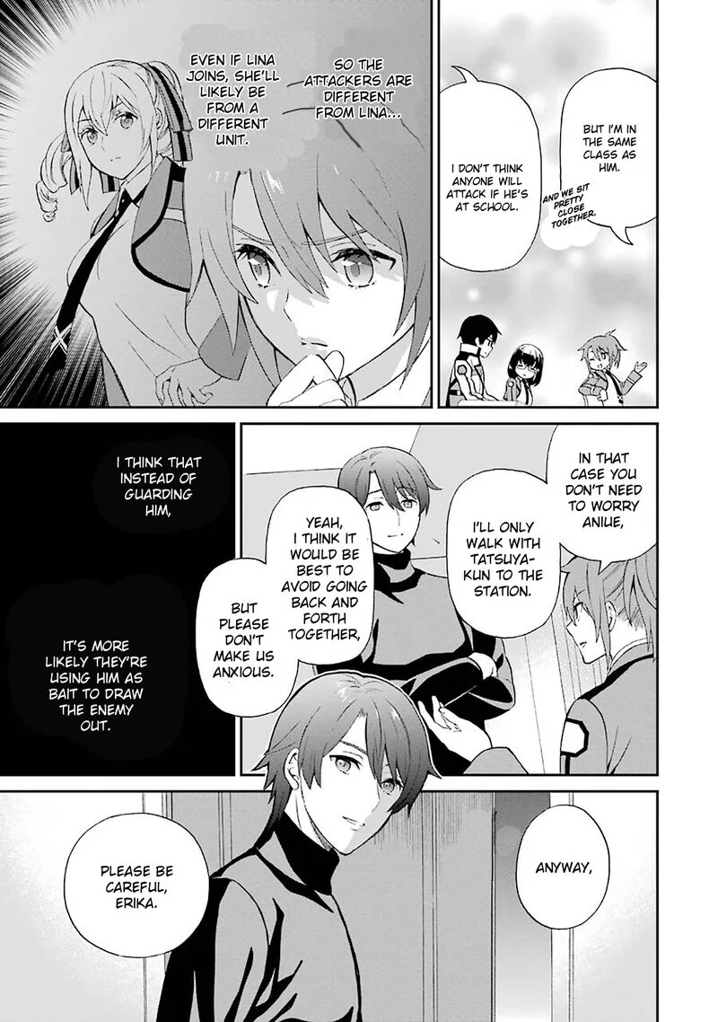 Mahouka Koukou no Rettousei - Raihousha Hen Chapter 21 page 13