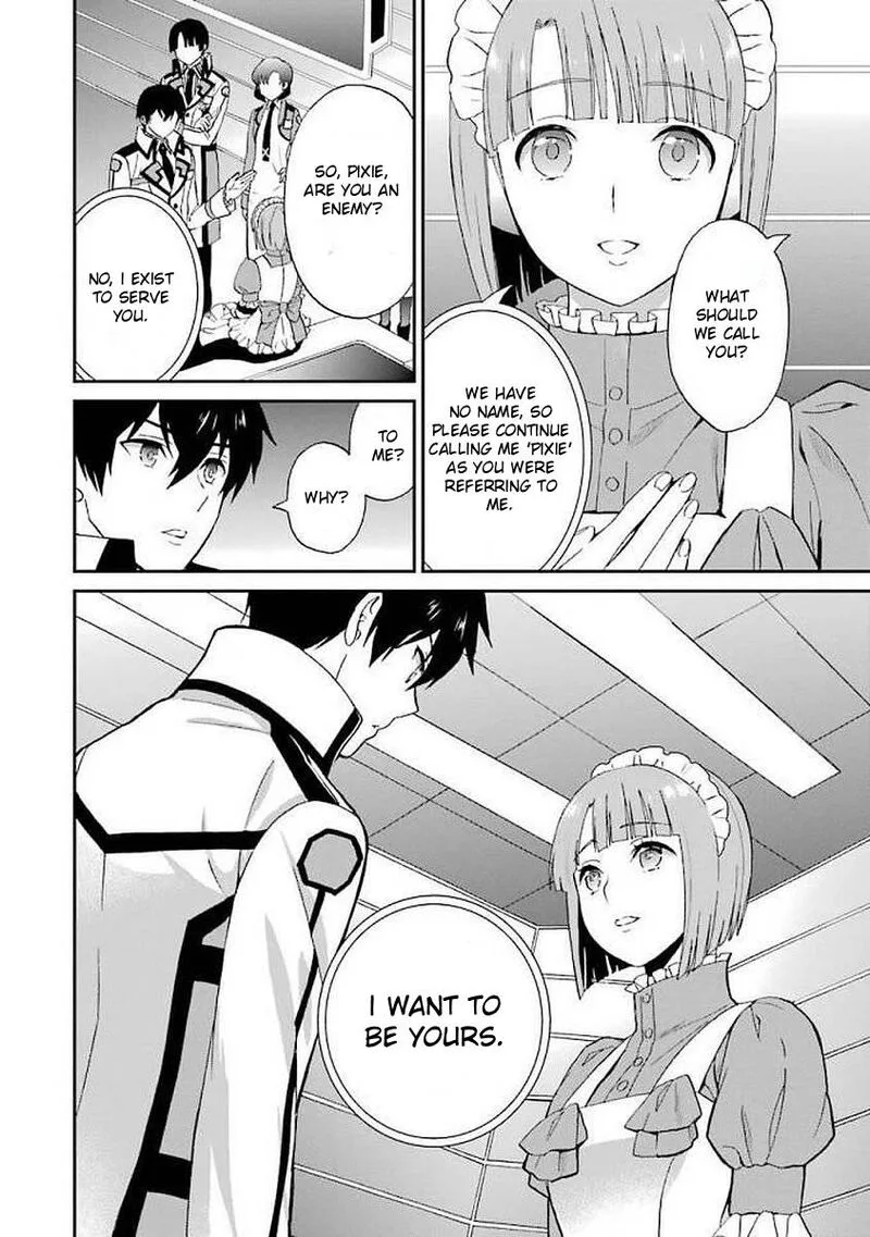 Mahouka Koukou no Rettousei - Raihousha Hen Chapter 22 page 22