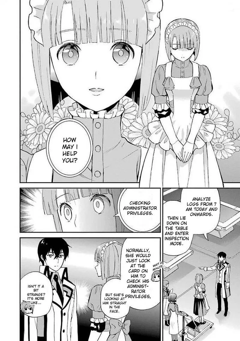 Mahouka Koukou no Rettousei - Raihousha Hen Chapter 22 page 12