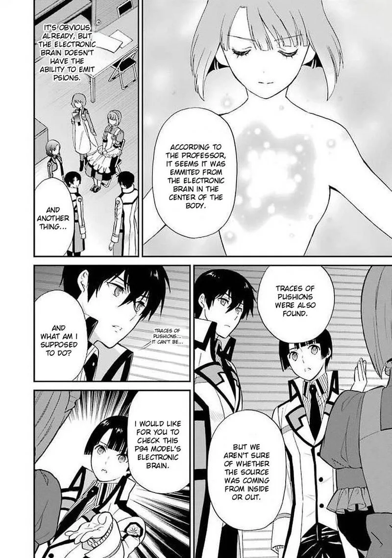 Mahouka Koukou no Rettousei - Raihousha Hen Chapter 22 page 6