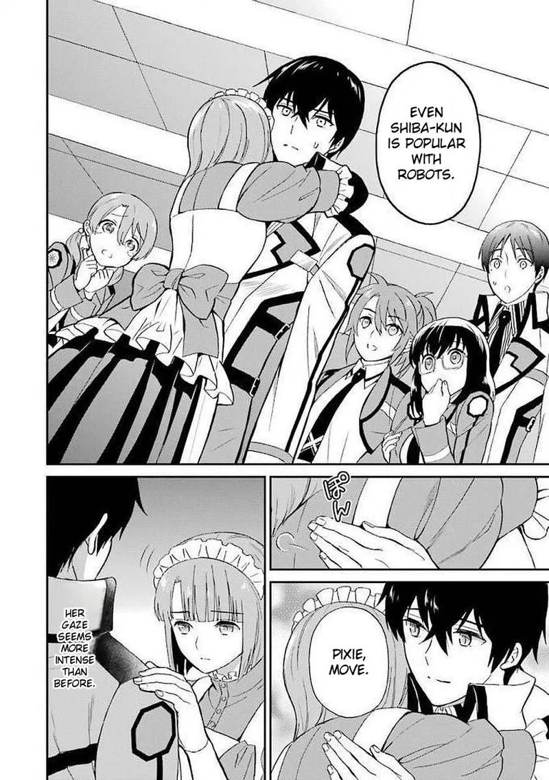Mahouka Koukou no Rettousei - Raihousha Hen Chapter 22 page 14