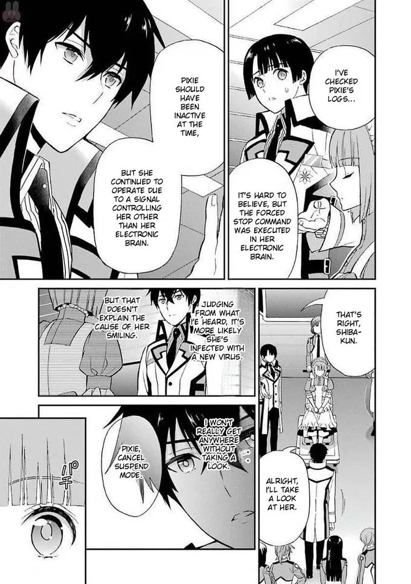 Mahouka Koukou no Rettousei - Raihousha Hen Chapter 22 page 11