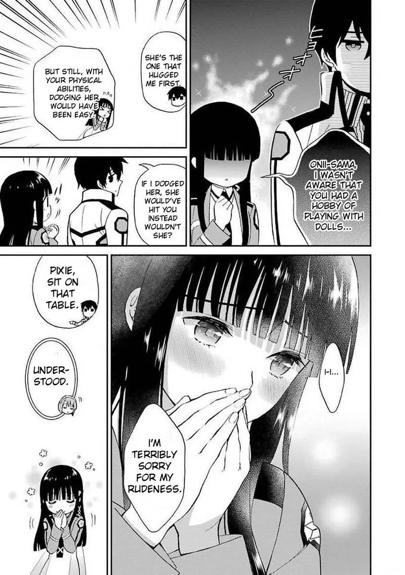 Mahouka Koukou no Rettousei - Raihousha Hen Chapter 22 page 15