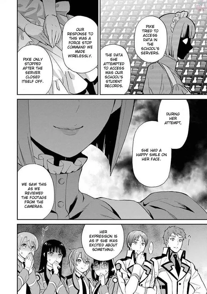Mahouka Koukou no Rettousei - Raihousha Hen Chapter 22 page 10
