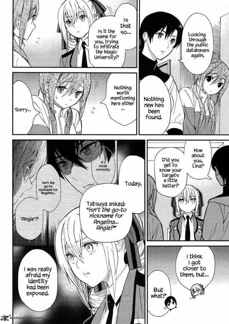Mahouka Koukou no Rettousei - Raihousha Hen Chapter 3 page 7