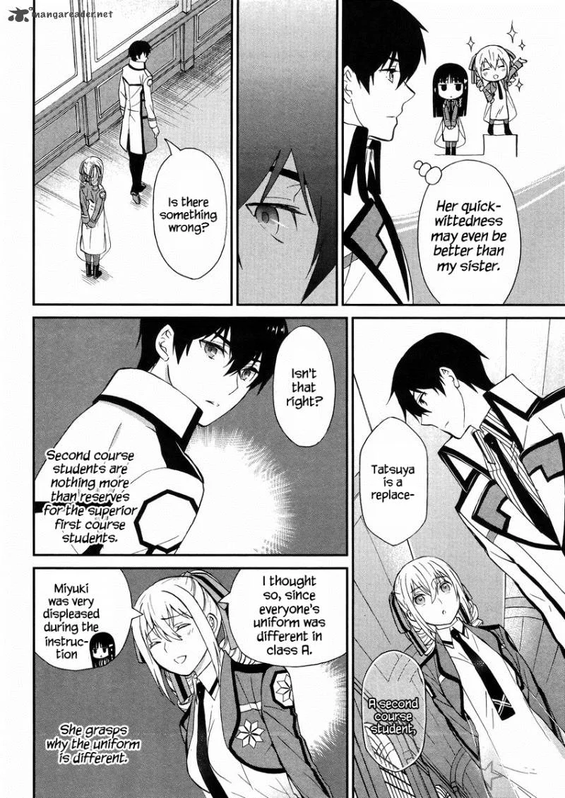 Mahouka Koukou no Rettousei - Raihousha Hen Chapter 3 page 11