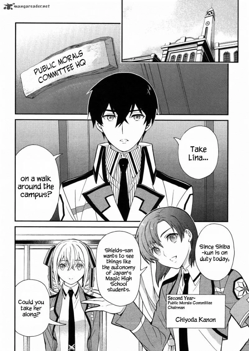 Mahouka Koukou no Rettousei - Raihousha Hen Chapter 3 page 9