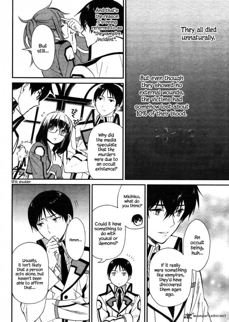 Mahouka Koukou no Rettousei - Raihousha Hen Chapter 4 page 5