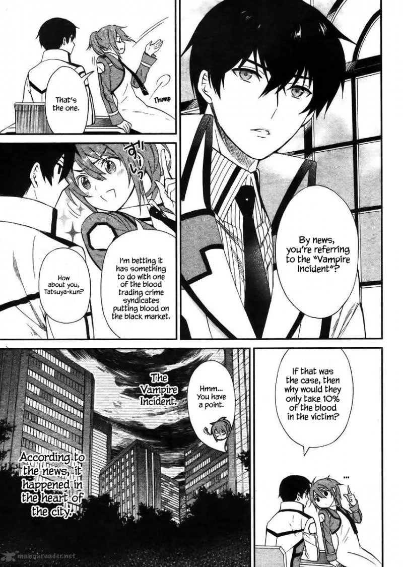 Mahouka Koukou no Rettousei - Raihousha Hen Chapter 4 page 4