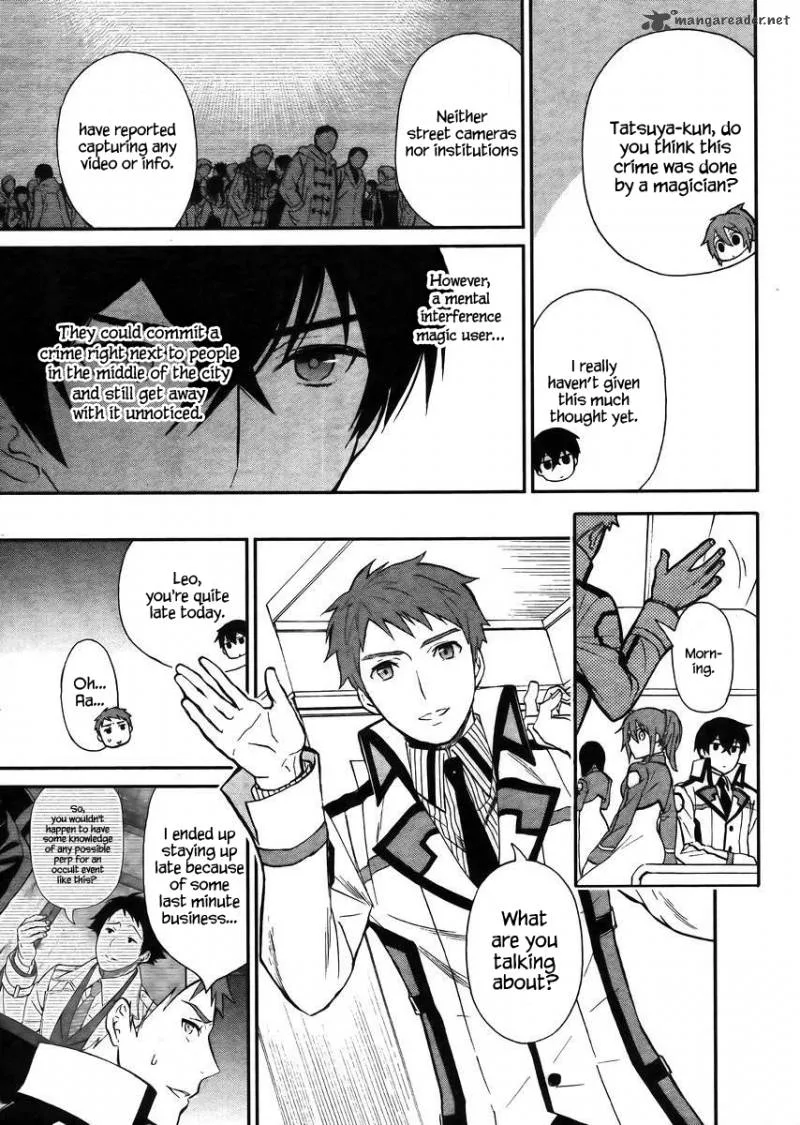 Mahouka Koukou no Rettousei - Raihousha Hen Chapter 4 page 6