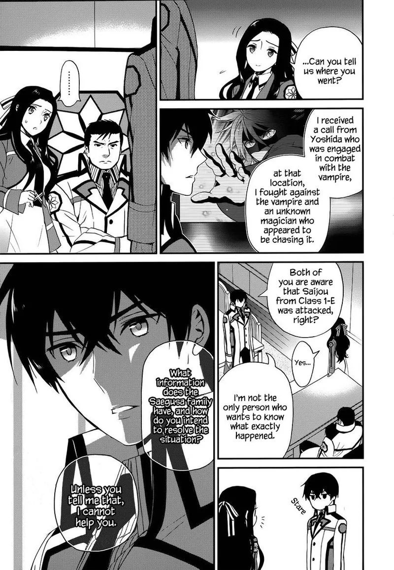 Mahouka Koukou no Rettousei - Raihousha Hen Chapter 8 page 22