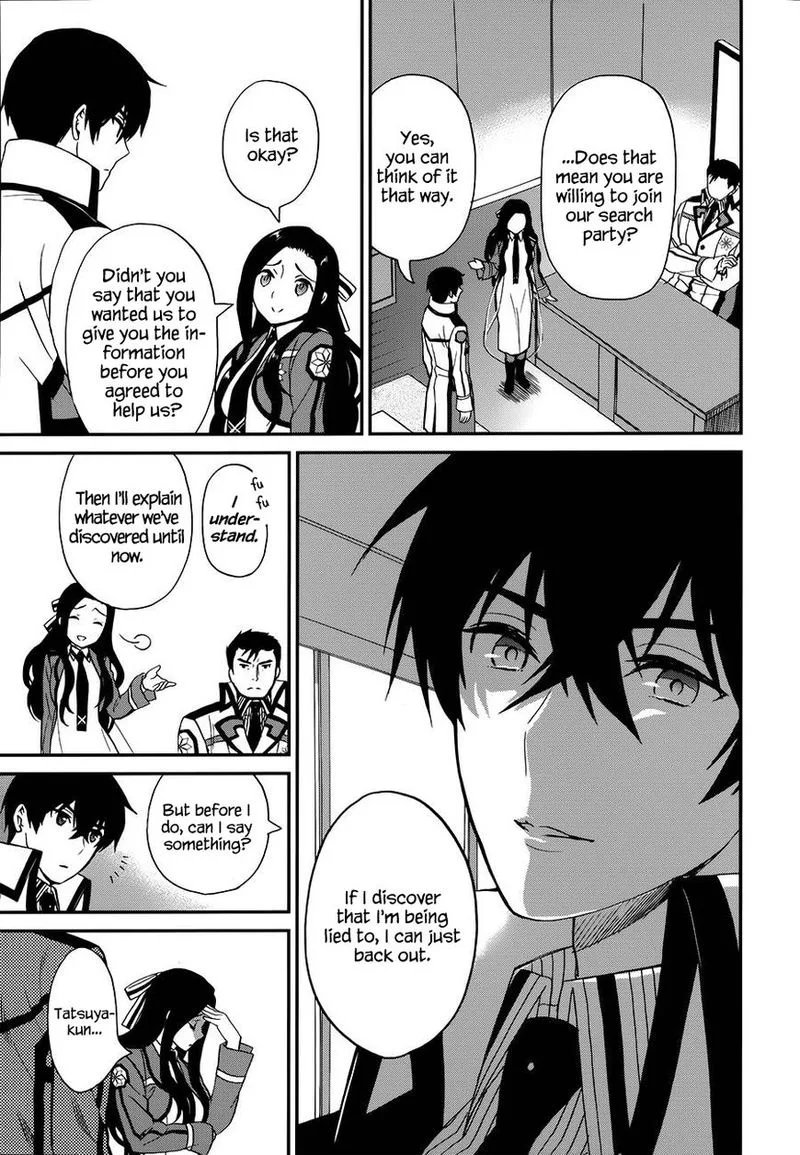 Mahouka Koukou no Rettousei - Raihousha Hen Chapter 8 page 24