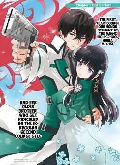Mahouka Koukou no Rettousei - Raihousha Hen cover