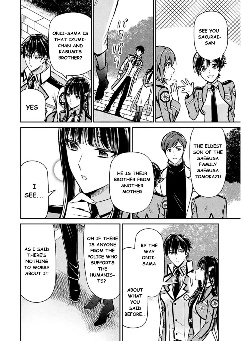 Mahouka Koukou no Rettousei: Shizoku Kaigi-hen Chapter 14 page 22