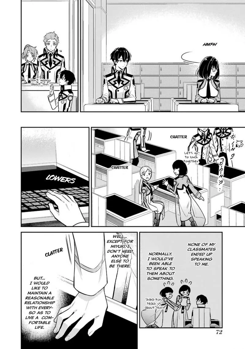 Mahouka Koukou no Rettousei: Shizoku Kaigi-hen Chapter 3 page 8