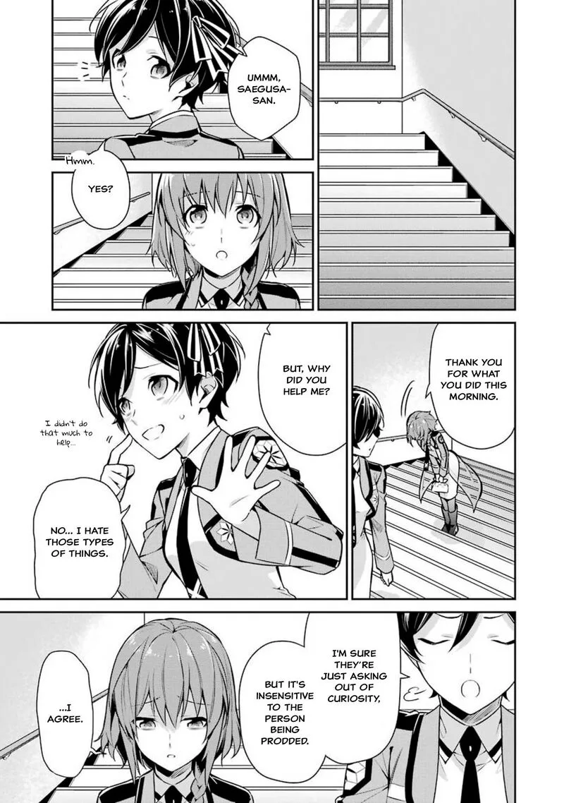 Mahouka Koukou no Rettousei: Shizoku Kaigi-hen Chapter 3 page 31