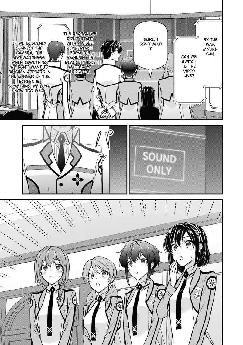 Mahouka Koukou no Rettousei: Shizoku Kaigi-hen Chapter 33 page 31