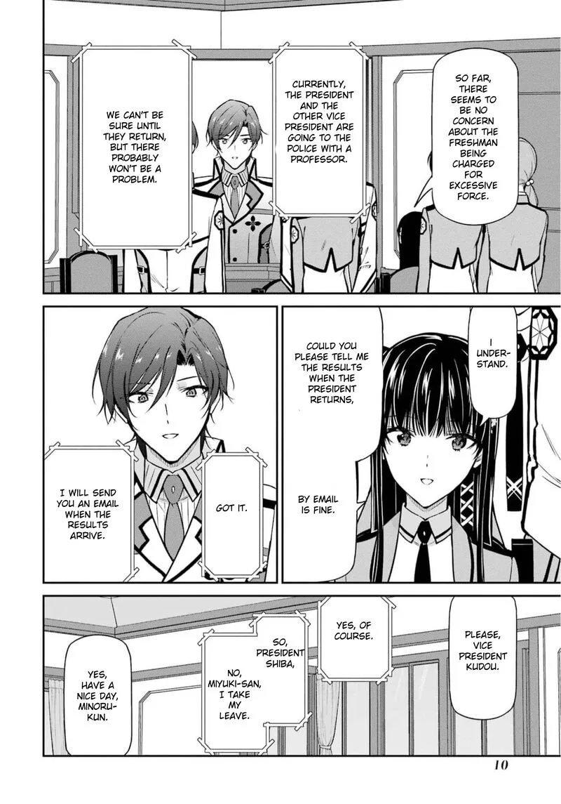 Mahouka Koukou no Rettousei: Shizoku Kaigi-hen Chapter 34 page 11