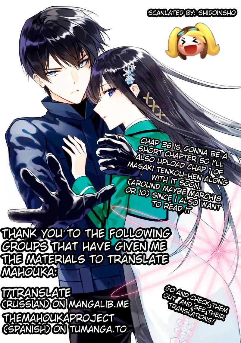 Mahouka Koukou no Rettousei: Shizoku Kaigi-hen Chapter 35 page 31