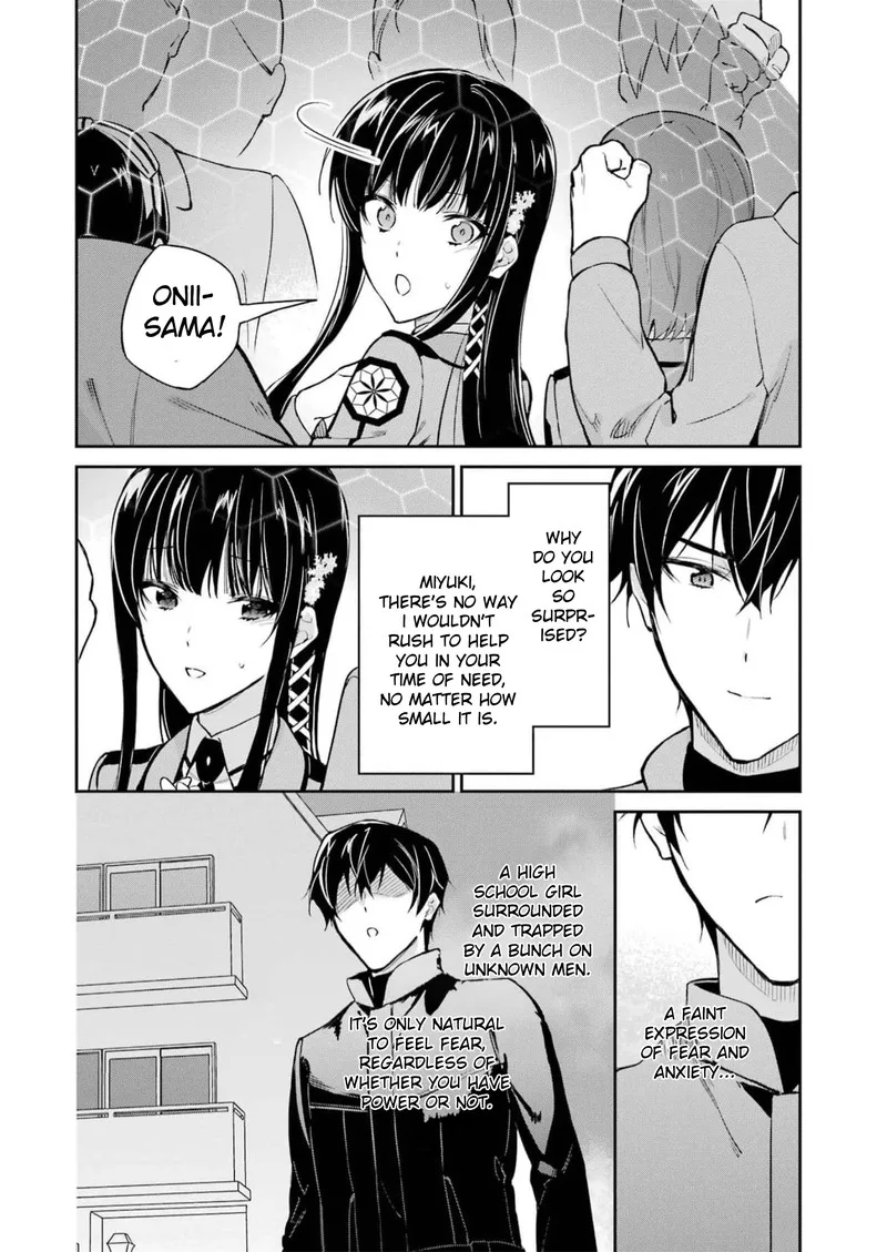 Mahouka Koukou no Rettousei: Shizoku Kaigi-hen Chapter 37 page 8