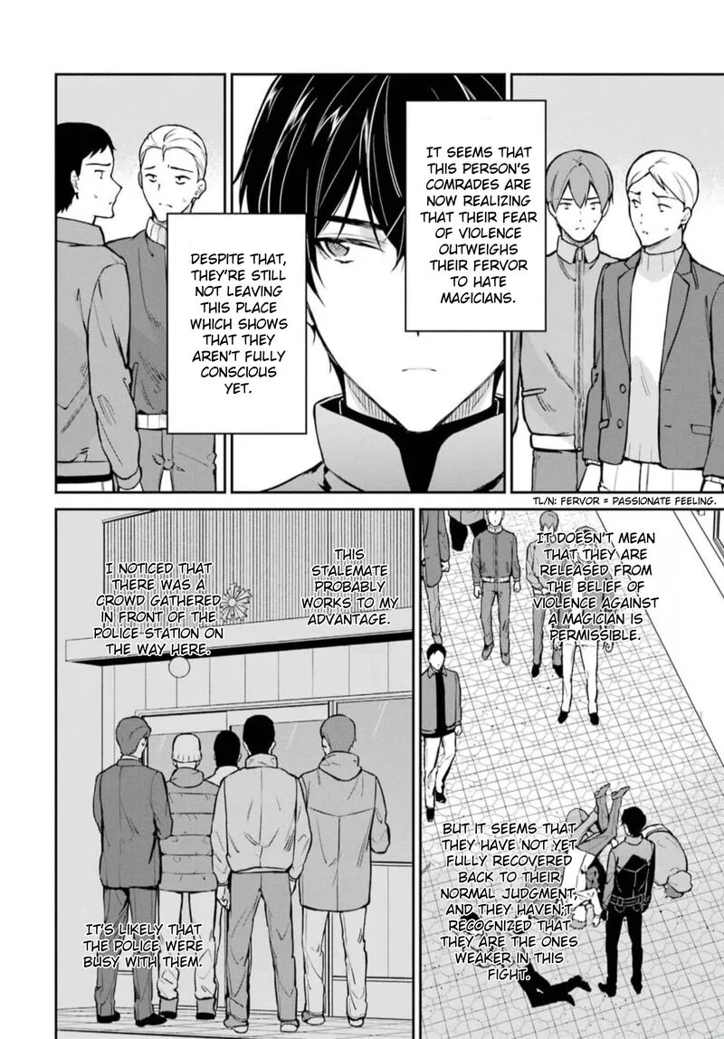 Mahouka Koukou no Rettousei: Shizoku Kaigi-hen Chapter 38 page 8