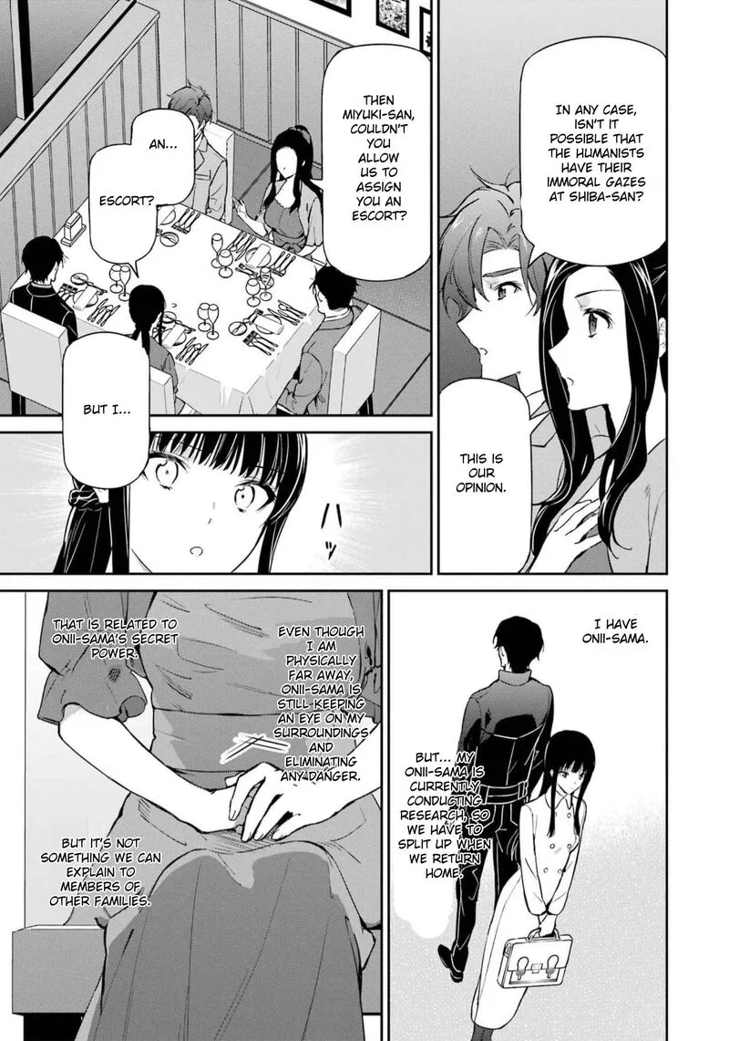 Mahouka Koukou no Rettousei: Shizoku Kaigi-hen Chapter 39 page 35