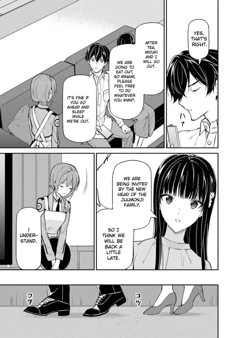 Mahouka Koukou no Rettousei: Shizoku Kaigi-hen Chapter 39 page 25