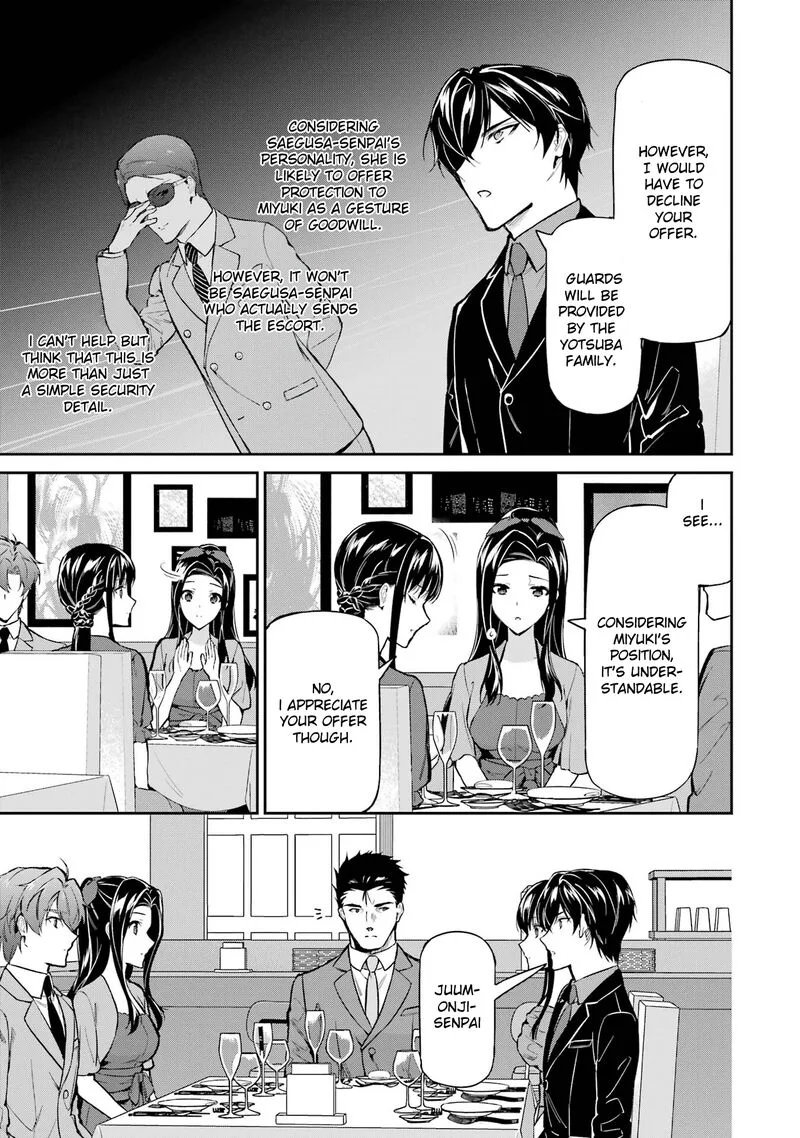 Mahouka Koukou no Rettousei: Shizoku Kaigi-hen Chapter 40 page 9