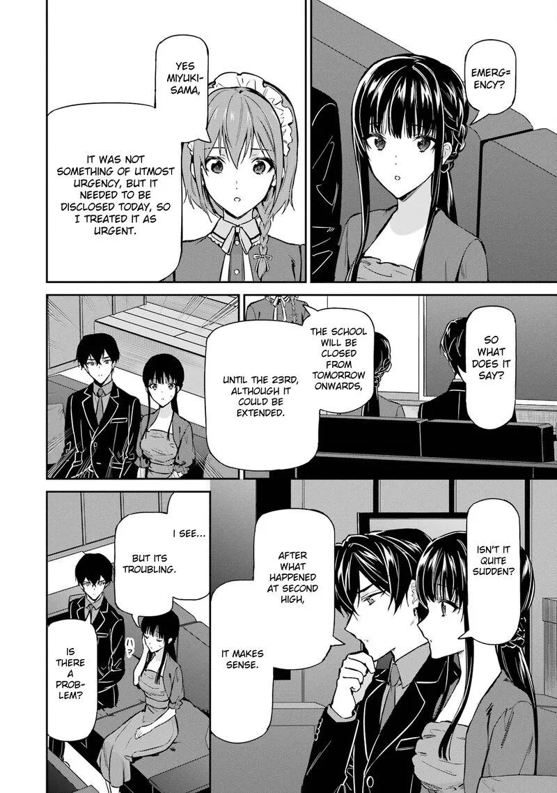 Mahouka Koukou no Rettousei: Shizoku Kaigi-hen Chapter 40 page 28