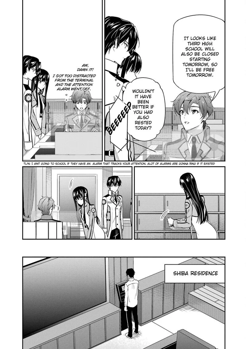 Mahouka Koukou no Rettousei: Shizoku Kaigi-hen Chapter 42 page 23