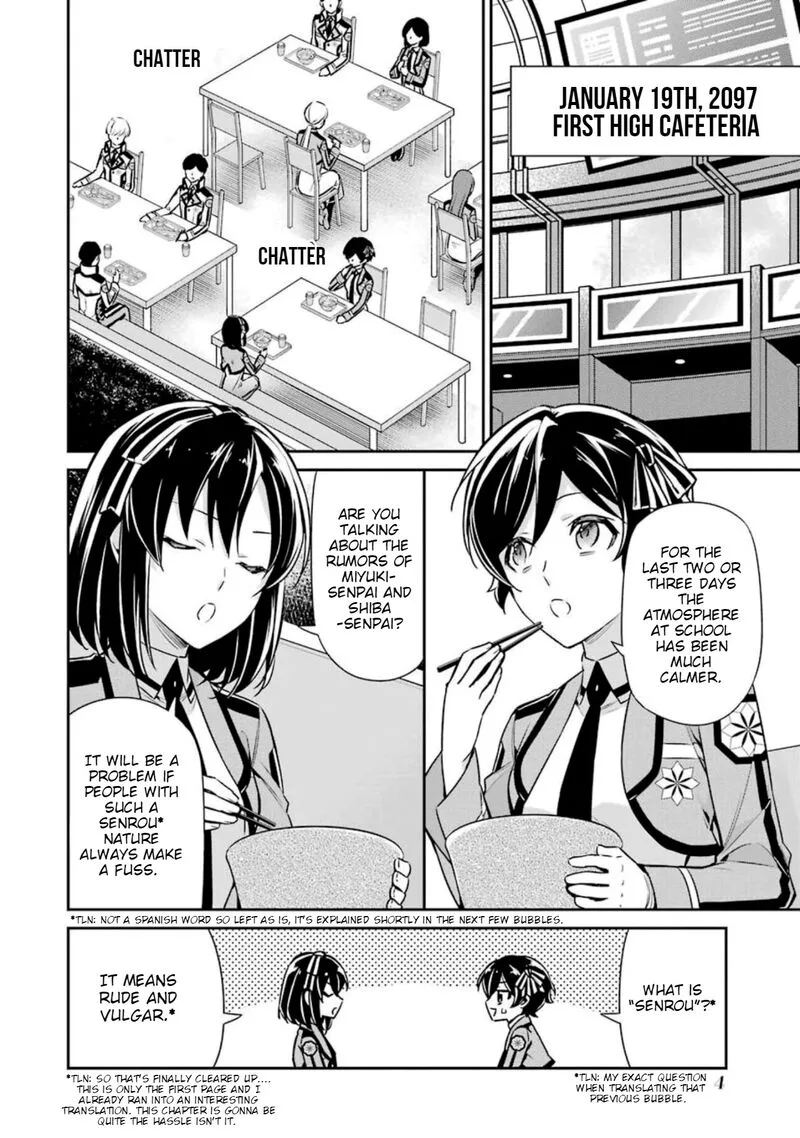 Mahouka Koukou no Rettousei: Shizoku Kaigi-hen Chapter 6 page 4