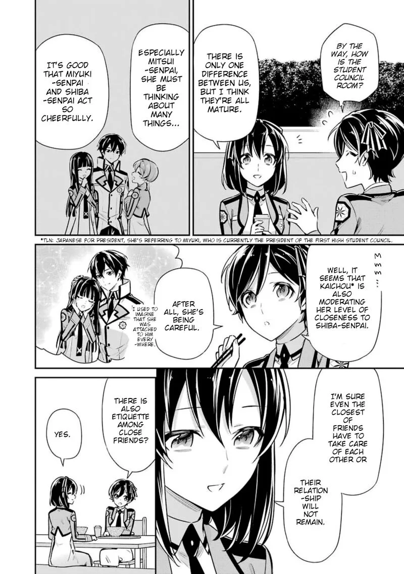 Mahouka Koukou no Rettousei: Shizoku Kaigi-hen Chapter 6 page 6