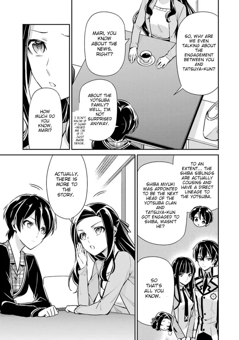 Mahouka Koukou no Rettousei: Shizoku Kaigi-hen Chapter 6 page 9
