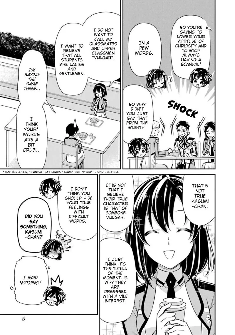 Mahouka Koukou no Rettousei: Shizoku Kaigi-hen Chapter 6 page 5