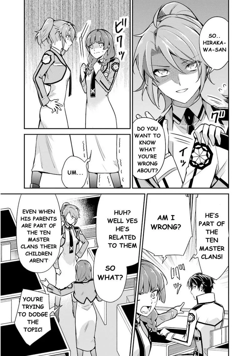 Mahouka Koukou no Rettousei: Shizoku Kaigi-hen Chapter 9 page 24