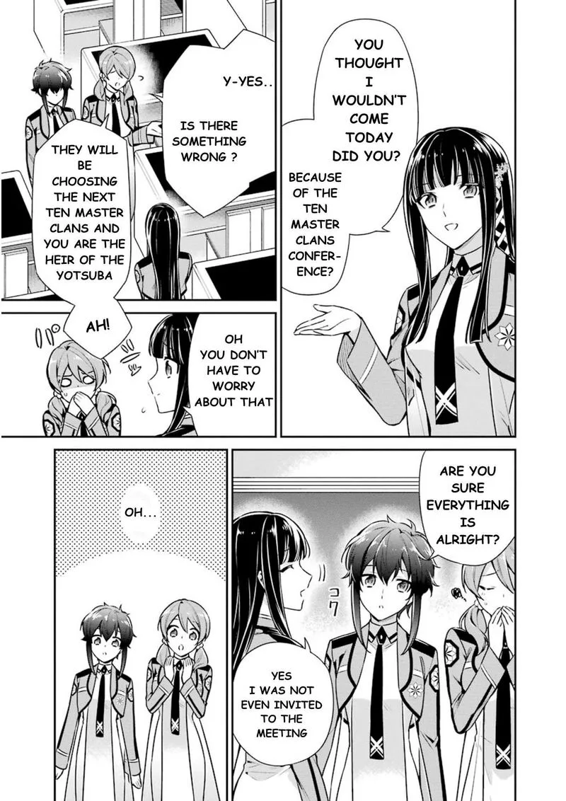 Mahouka Koukou no Rettousei: Shizoku Kaigi-hen Chapter 9 page 14