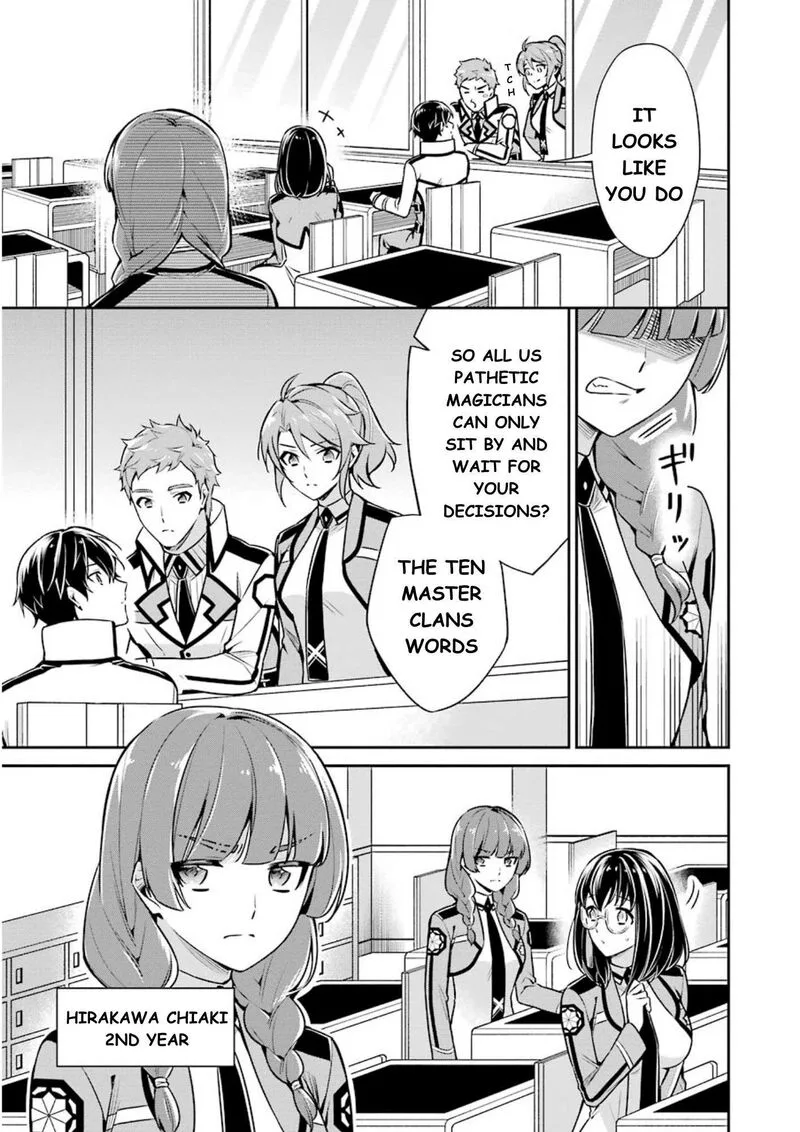 Mahouka Koukou no Rettousei: Shizoku Kaigi-hen Chapter 9 page 20
