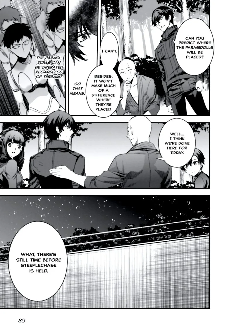 Mahouka Koukou no Rettousei: Steeplechase-hen Chapter 10 page 21