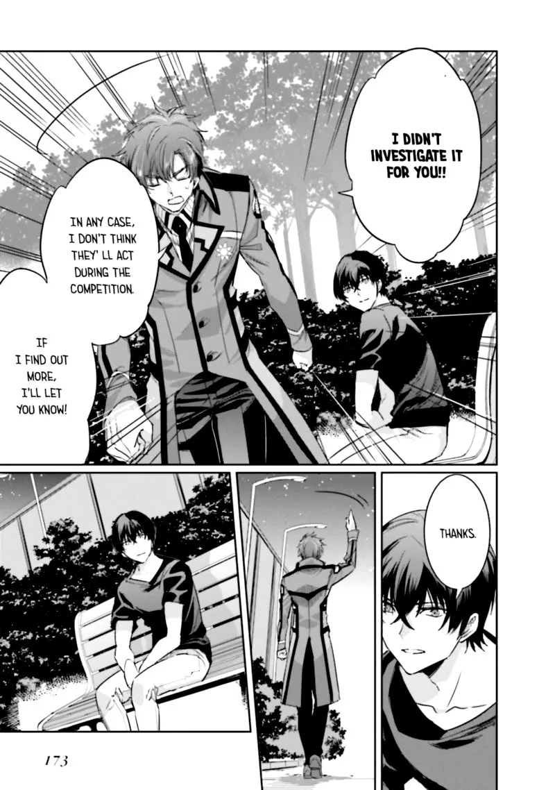 Mahouka Koukou no Rettousei: Steeplechase-hen Chapter 13 page 28