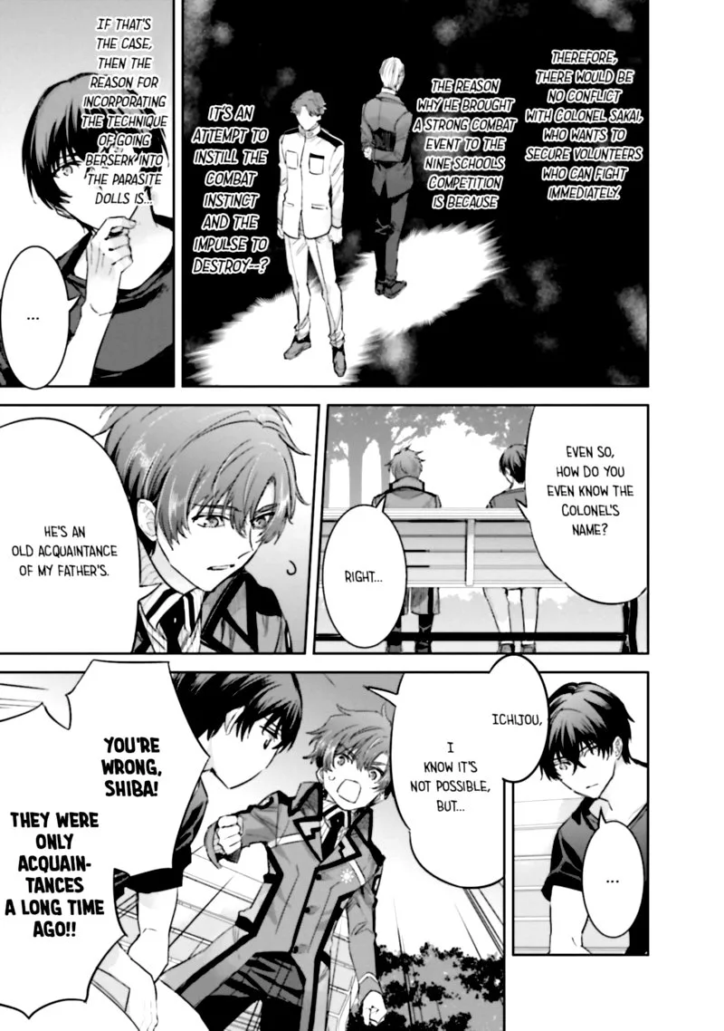 Mahouka Koukou no Rettousei: Steeplechase-hen Chapter 13 page 21