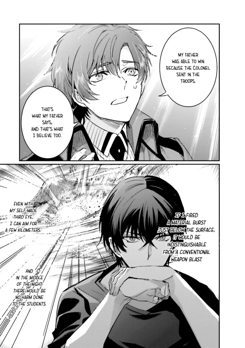 Mahouka Koukou no Rettousei: Steeplechase-hen Chapter 13 page 24