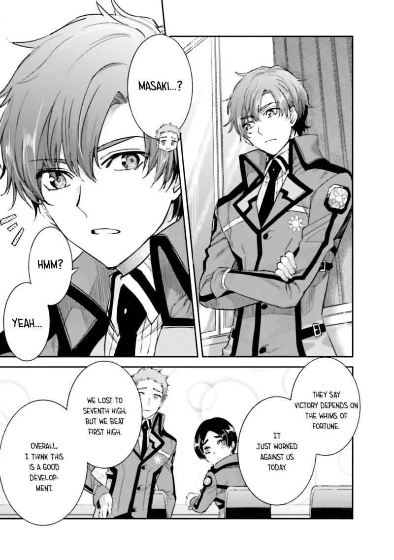 Mahouka Koukou no Rettousei: Steeplechase-hen Chapter 13 page 13